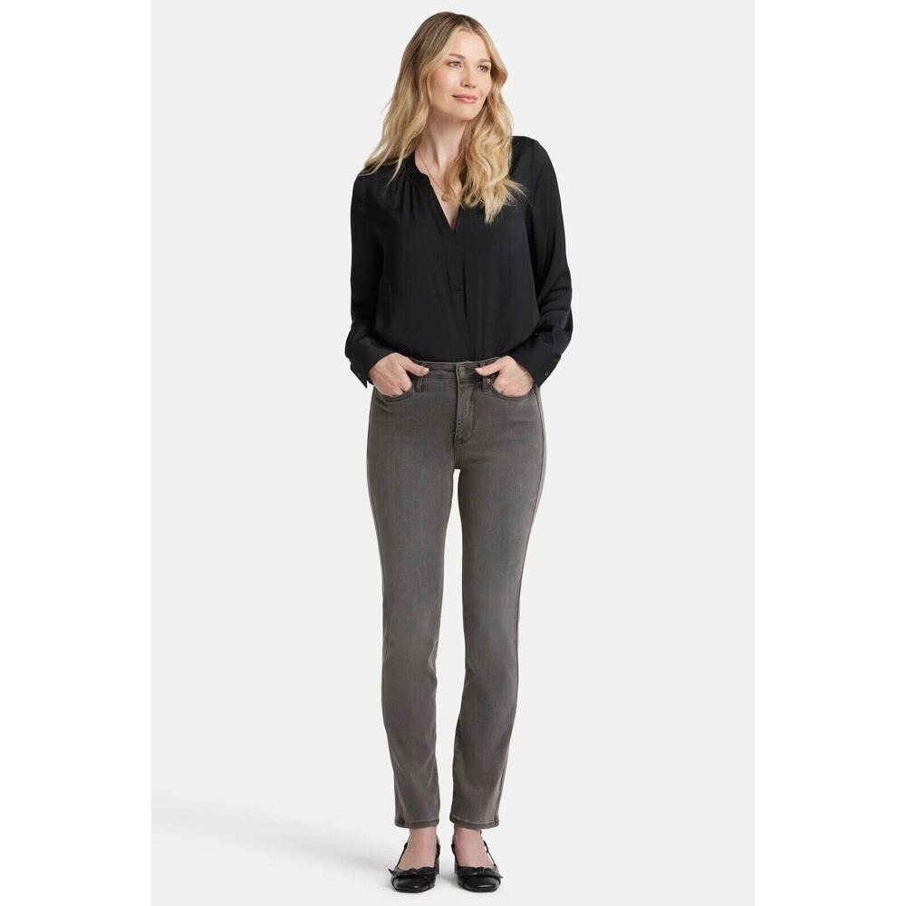 NYDJ Size 16 Jeans Skinny Lift Tuck High Rise 5 Pockets Women's Stretch USA Made